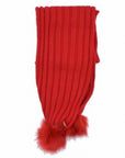 Completo cappello pon pon e sciarpa