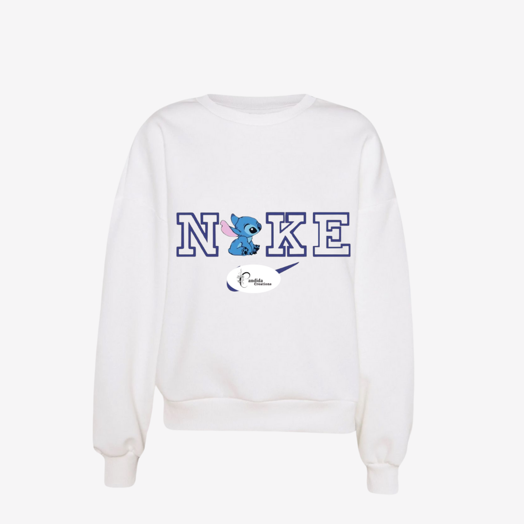 Felpa Stitch girocollo – Candida Creations - Main Image