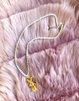 Collana con perle teddy