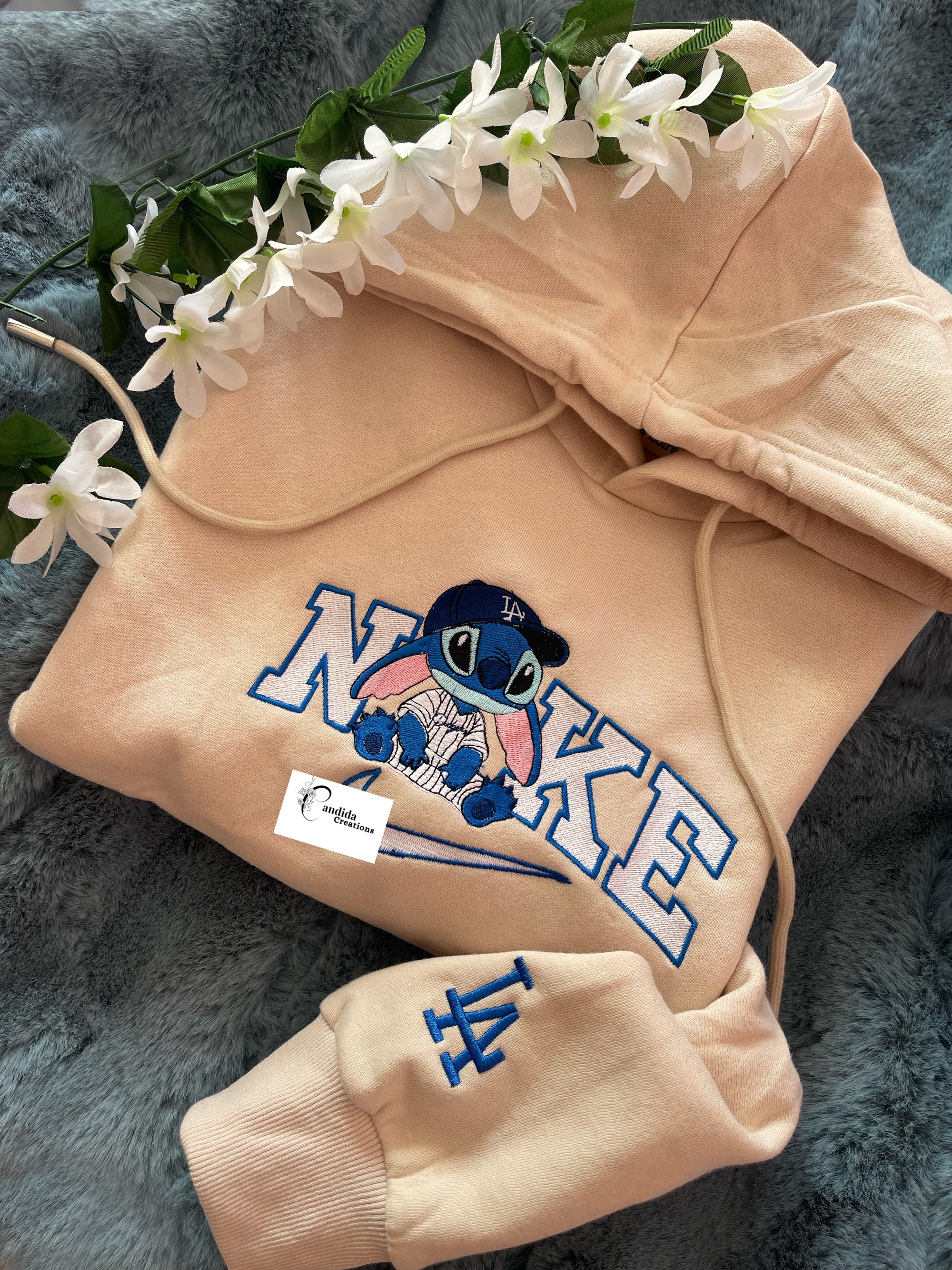 Felpa stitch ed angel sportivi