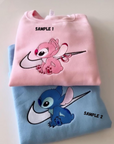 Felpa stitch e Angel maxi
