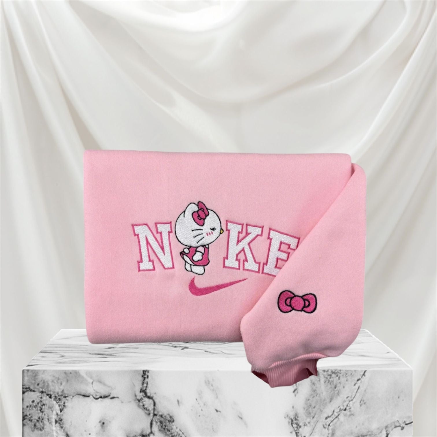Felpa personalizzata hello kitty kiss