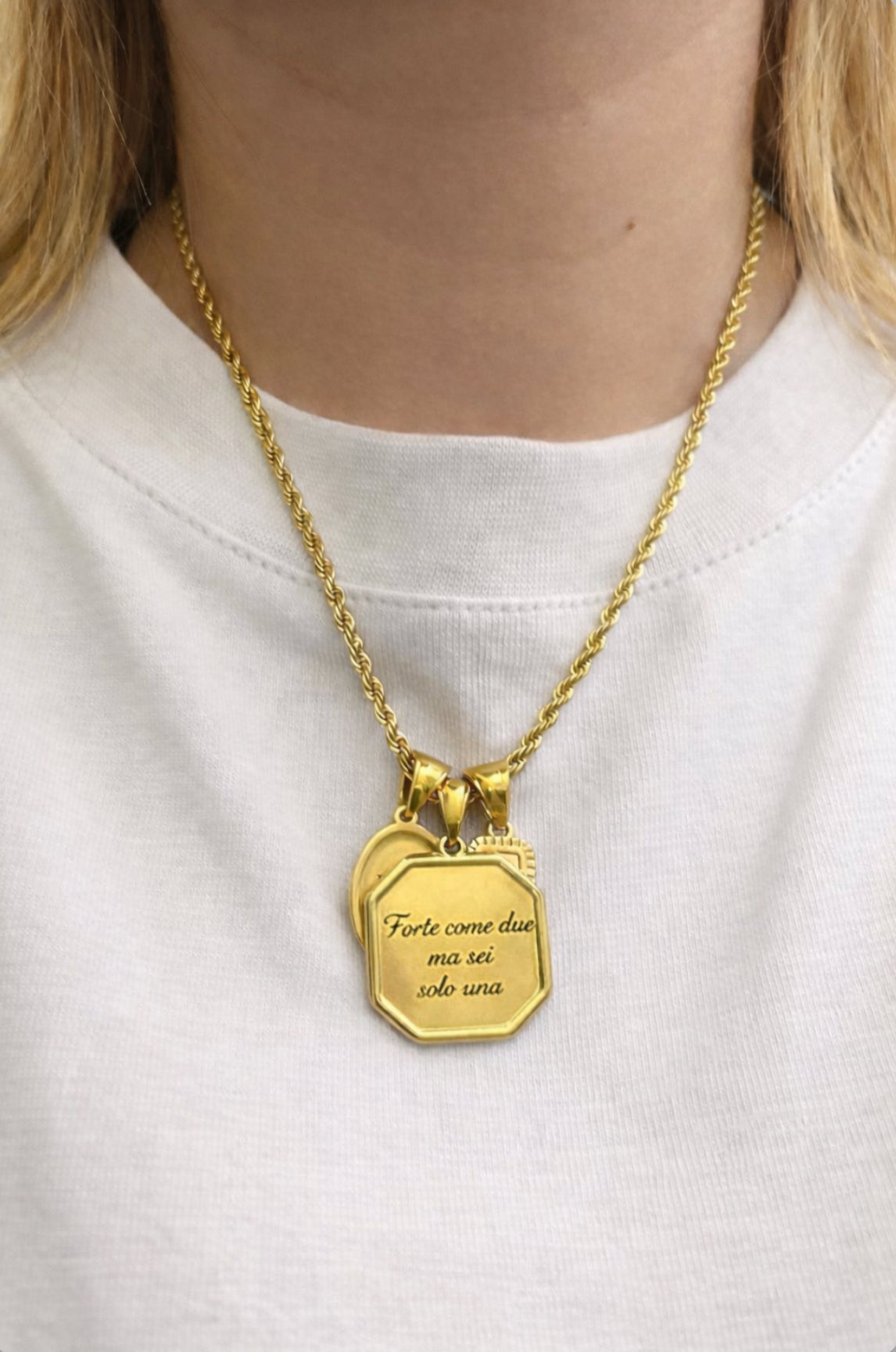 Collana treccia componibile
