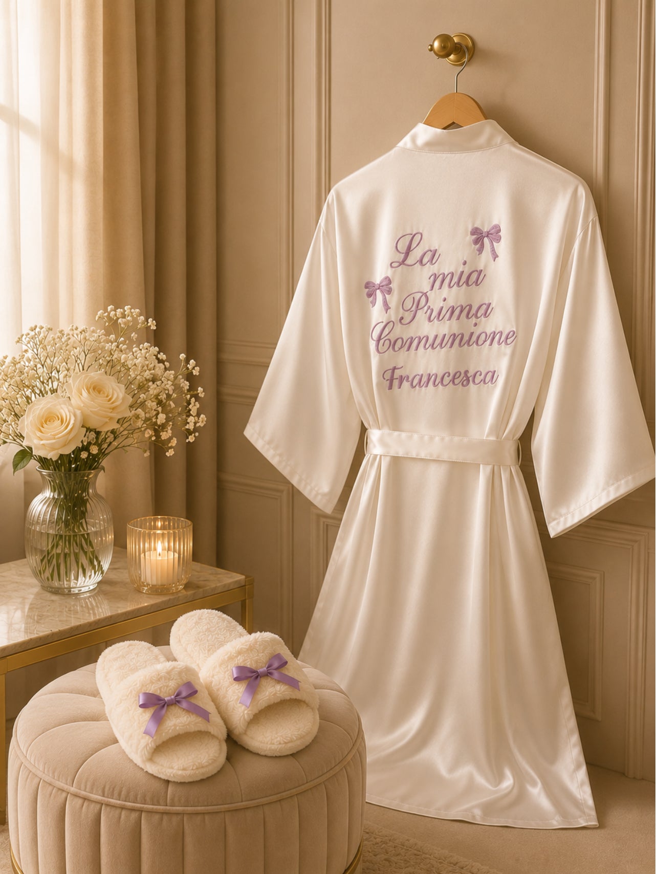 Kimono personalizzato Fiocco