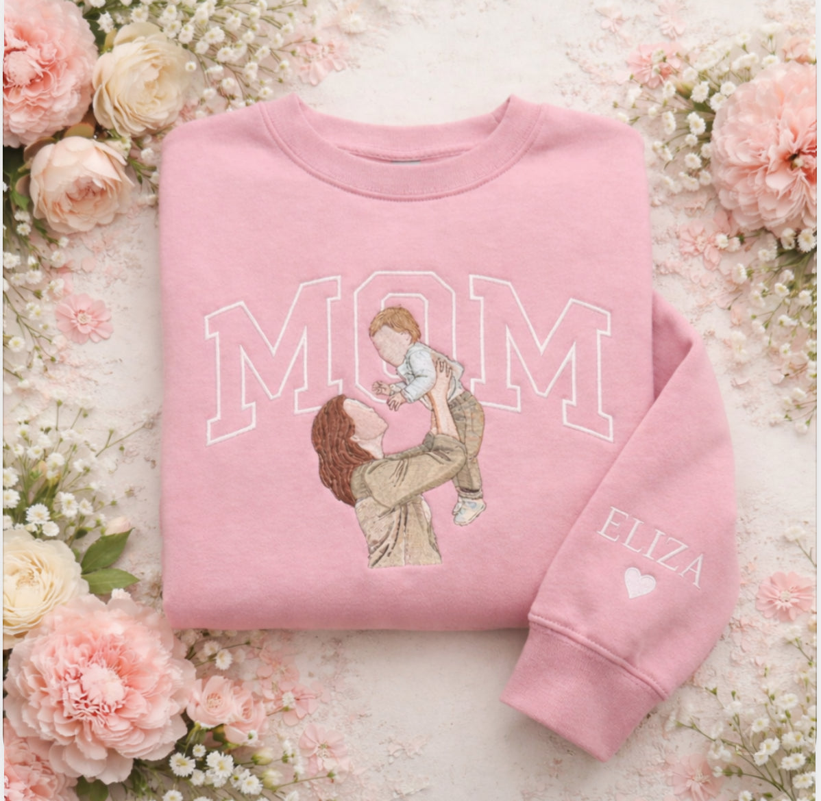 Felpa personalizzata MOM+FOTO