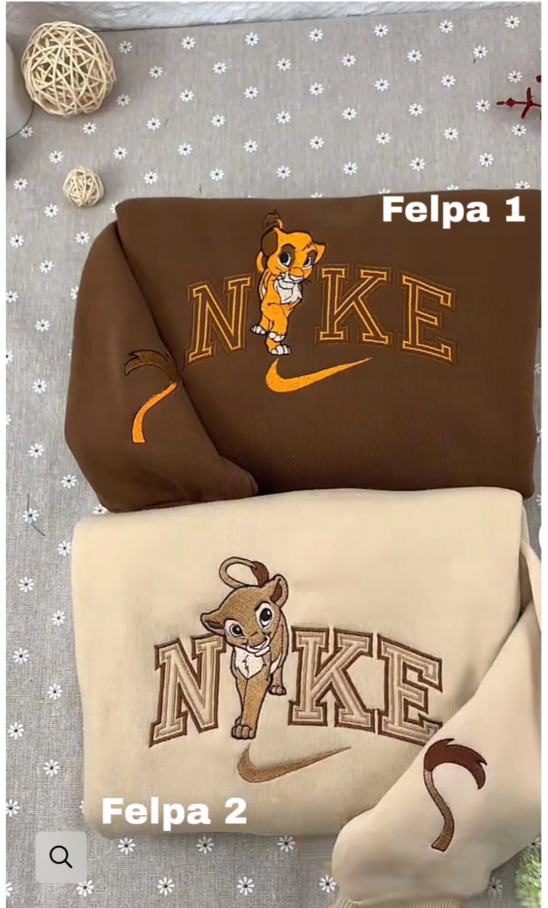 Felpa personalizzata Simba New