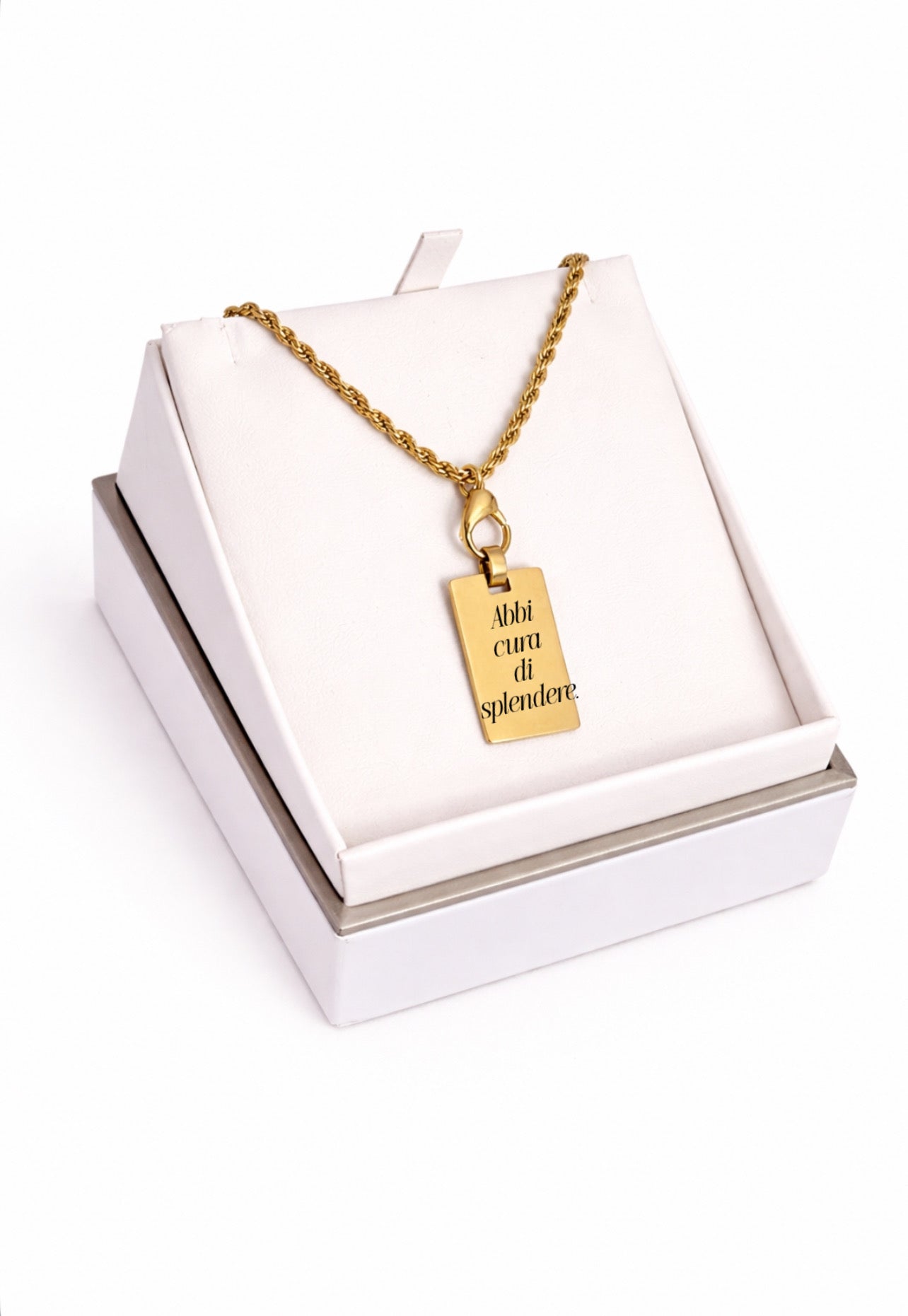 Collana moschettone