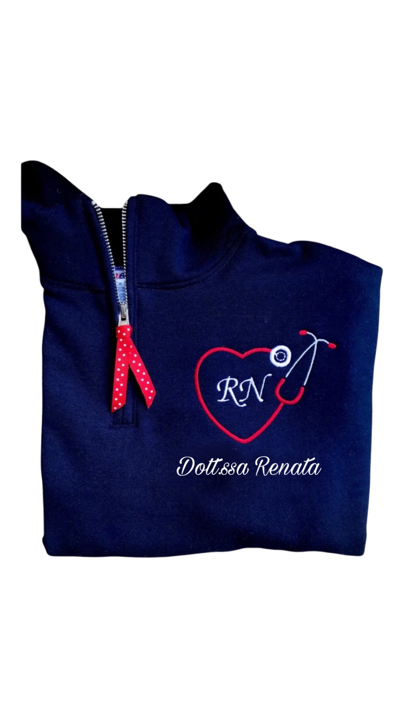 Felpa personalizzata infermiera