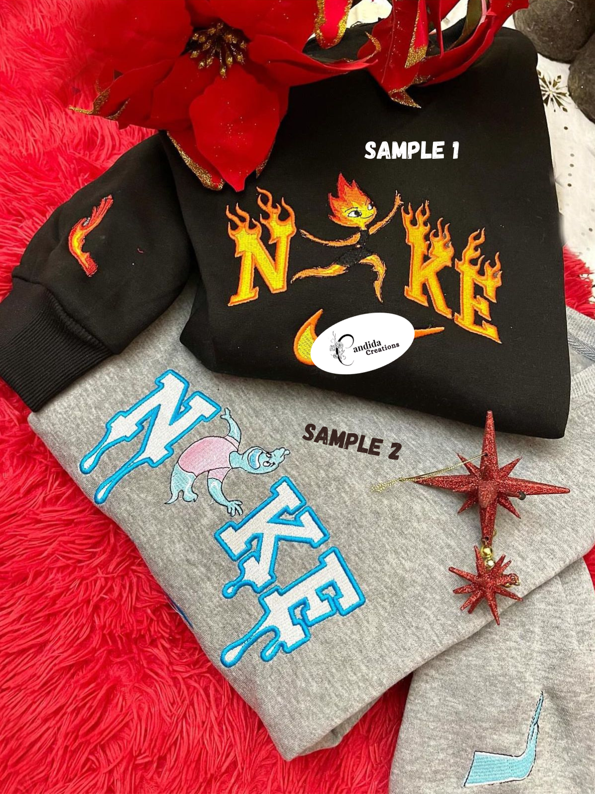 Felpa con ricamo Personaggi – Candida Creations